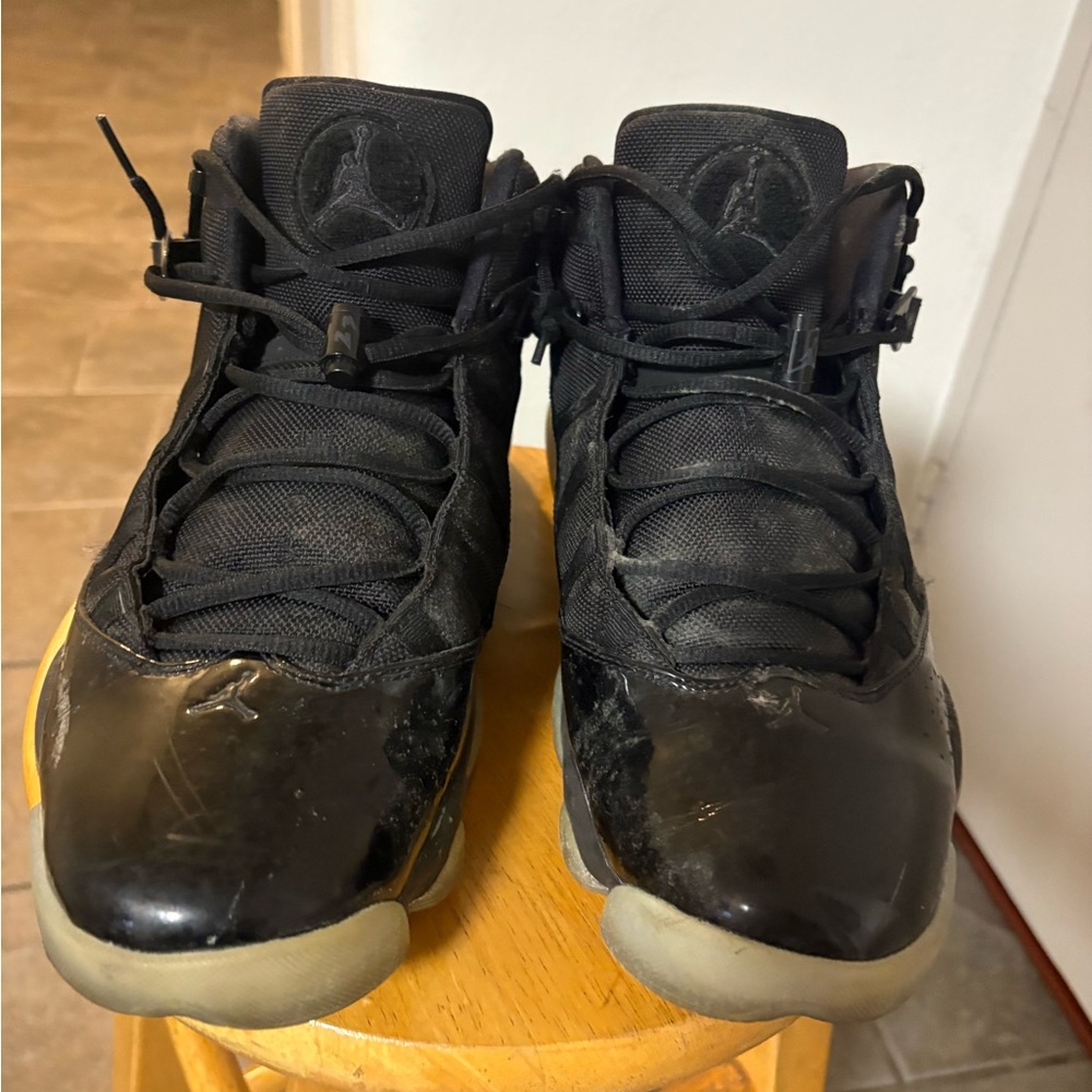 Black Air Jordan Sneakers